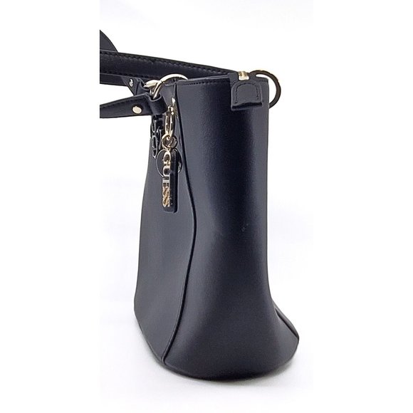 NWD Guess Noelle Black Small Logo Elite Tote $88.00 - Picture 2 of 8